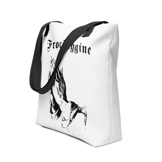 Pope Francis Said What? White Frociaginne Tote